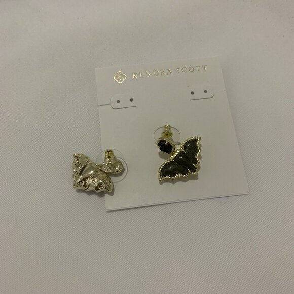 Kendra Scott Halloween Bat Pendant Earrings - Picture 2 of 3